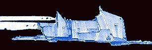 Barka kosmiczna X-23 StarWorker. Autor i źródło obrazka: Star Wars Sourcebook, WEG