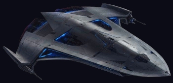 X-70B Phantom. Autor i źródło obrazka: The Old Republic, Lucasarts